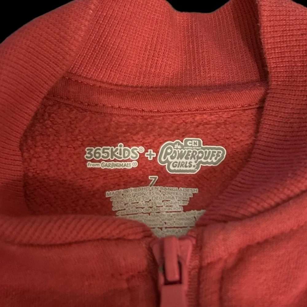 Super cute 365 Garanimals Power Puff Girls full zip sweatshirt in Girls size 7 - Picture 3 of 4